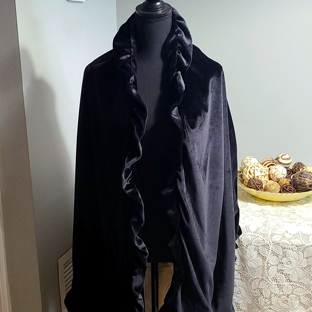 Lord and Taylor Velvet Wrap